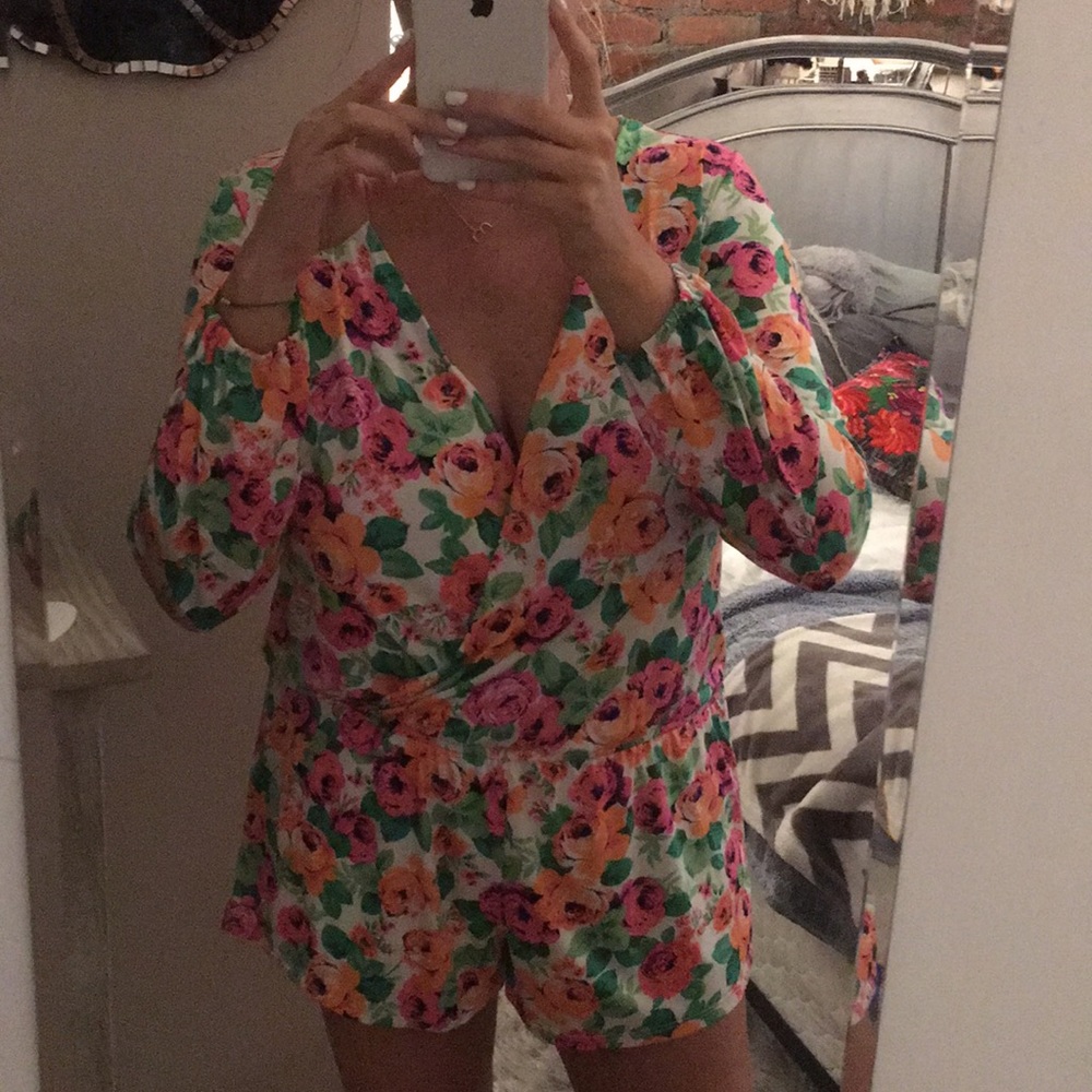 Floral romper